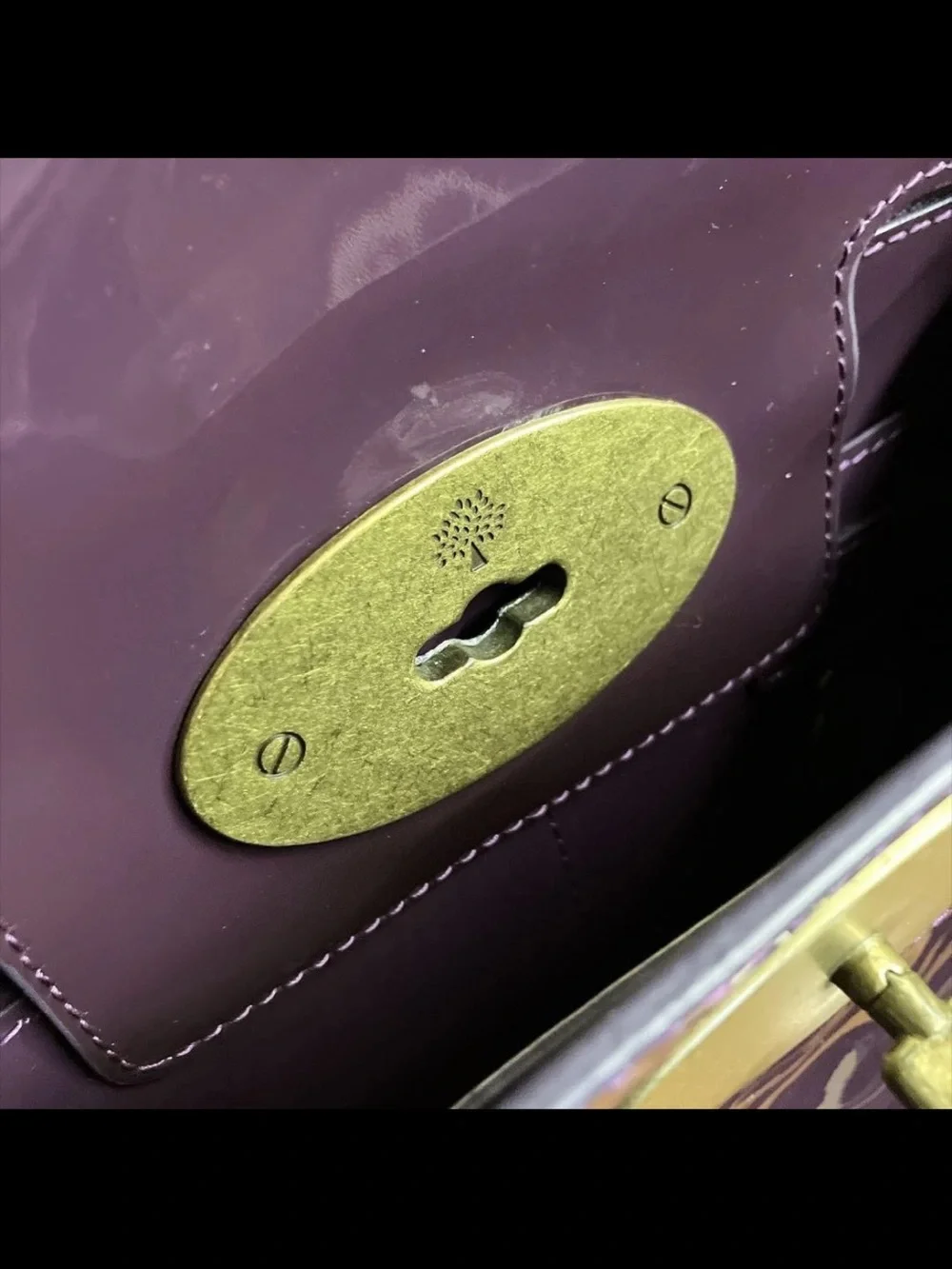 Mulberry high shine